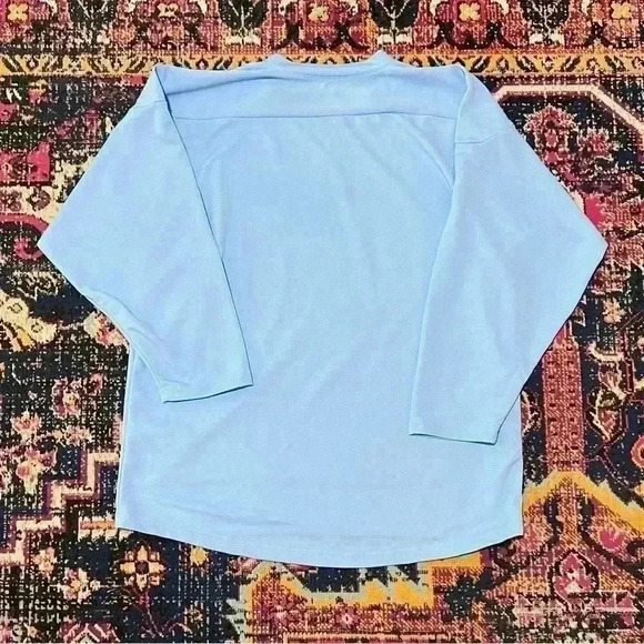 AUTHENTIC PALM BEACH BREAKERS GAME USED FLORIDA HOCKEY LEAGUE JERSEY NHL Large - Picture 2 of 2